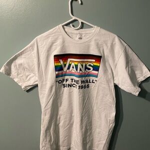 Vans White T-Shirt with Logo